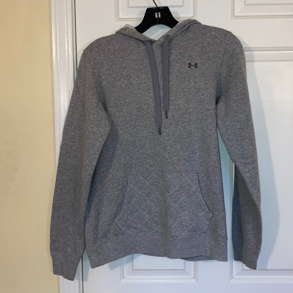 Grey Under Armour hoodie